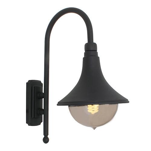 Cornet Lantern D/Facing Black - Livestainable.co.za