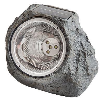 Solar Garden Rock Light Grey - Livestainable.co.za