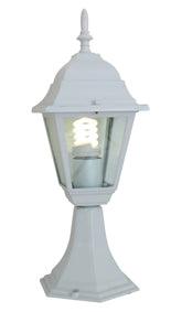 Lantern 4 Panel Pedestal White - Livestainable.co.za