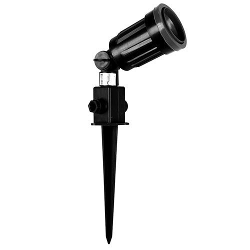 Garden Spike Plastic 1x Par38 75mm Black - Livestainable.co.za