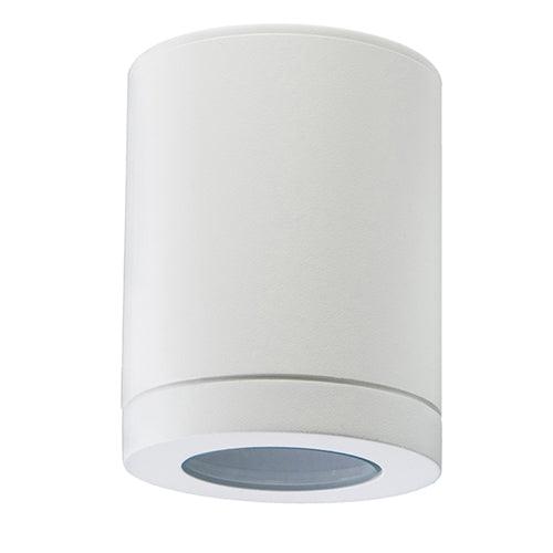 Metro Round Outdoor D/Light 90mm White - Livestainable.co.za