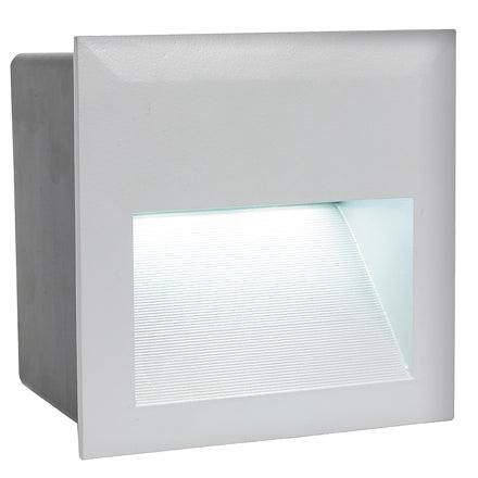 Zimba Led Square Foot Light Silver - Livestainable.co.za