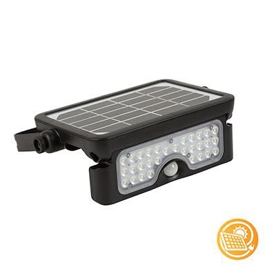 Solar Floodlight Black Led 500lm 6000 K - Livestainable.co.za