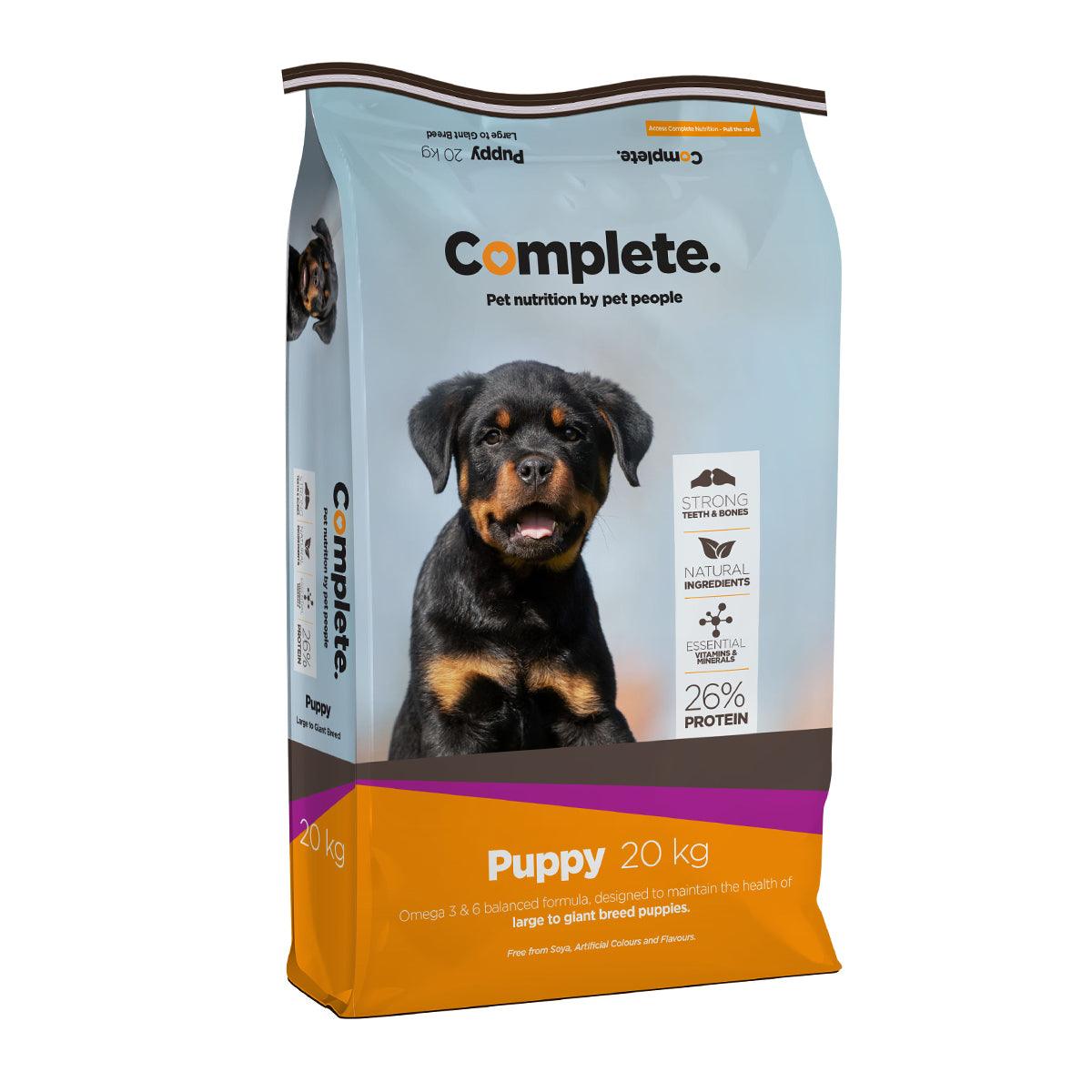 Complete Dog Food Puppy Large Giant 20 Kg - Livestainable.co.za