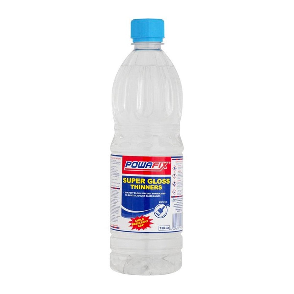 Powafix Super Gloss 300 Thinners 750 Ml - Livestainable.co.za