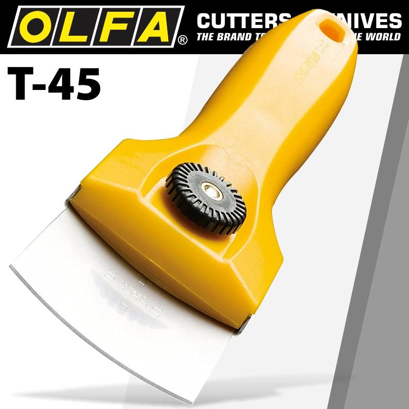 Olfa Scraper Arc Blade 45 Mm Multi Edge Replacable Blade - Livestainable.co.za