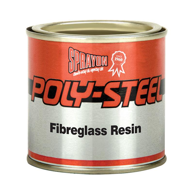 Sprayon Poly Steel Fibreglass Resin 500 G - Livestainable.co.za