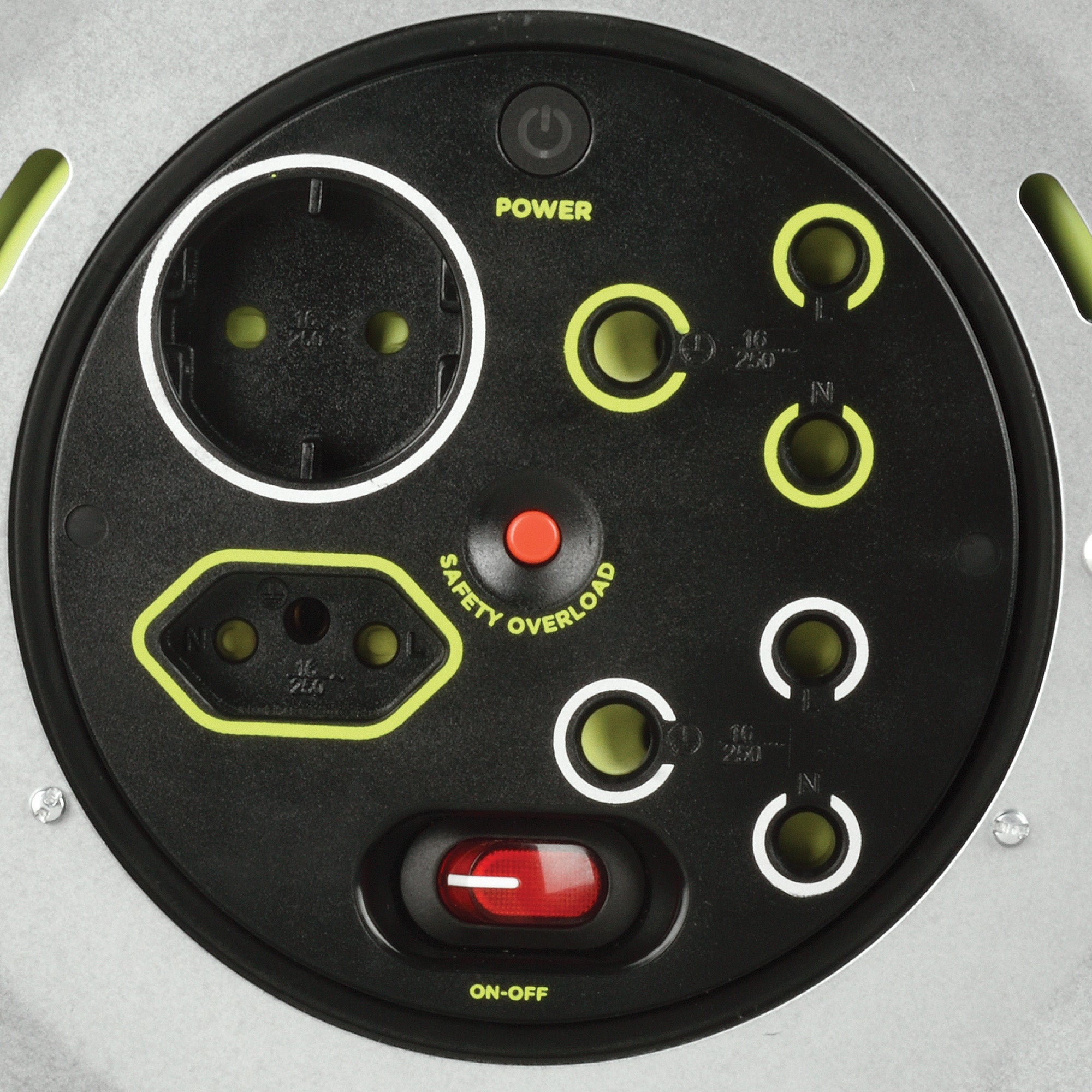 Pro Xt 40m Heavy Duty Extension Cable Reel 4 Socket With Switch