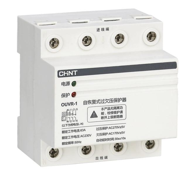 3 Ph Over / Under Voltage Relay 230 V 40 A Ouvr 1 40 A 3 P+N - Livestainable.co.za