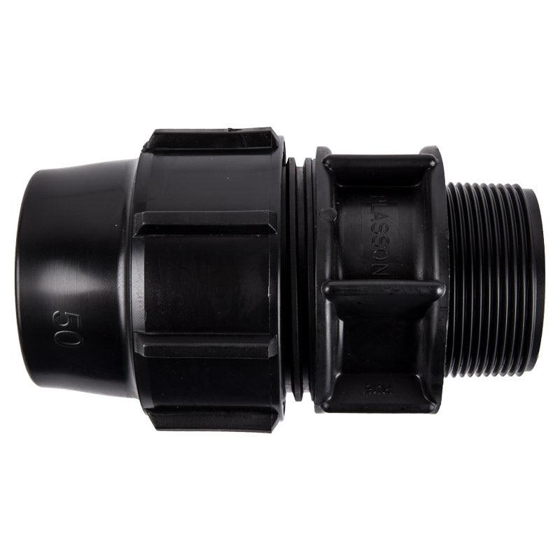 Plasson Adaptor Submersible Male 50 Mmx1 1/2 Inch - Livestainable.co.za