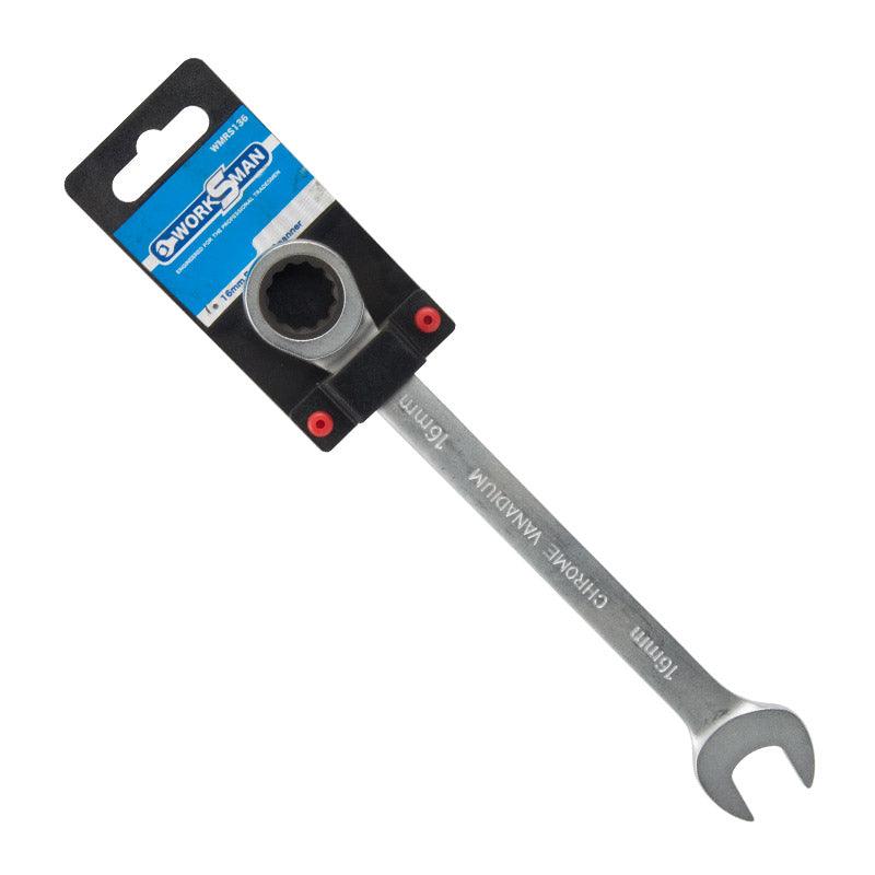 Worksman Ratchet Spanner 16 Mm - Livestainable.co.za