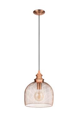 Straiton Pendant Copper E27 1x60w - Livestainable.co.za