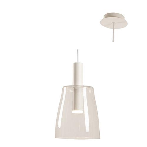 Candle Pendant 150mm White - Livestainable.co.za