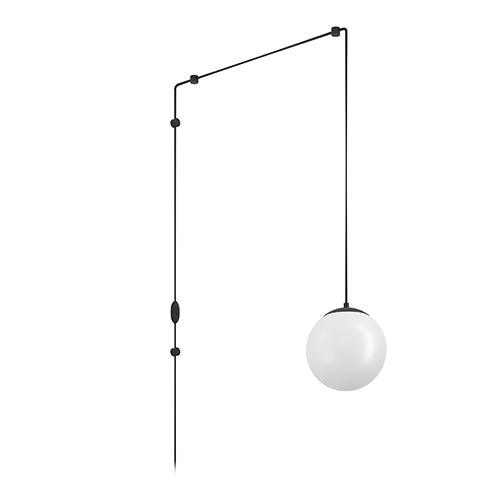 Rondo3 Pendant Black E27 1x40w - Livestainable.co.za