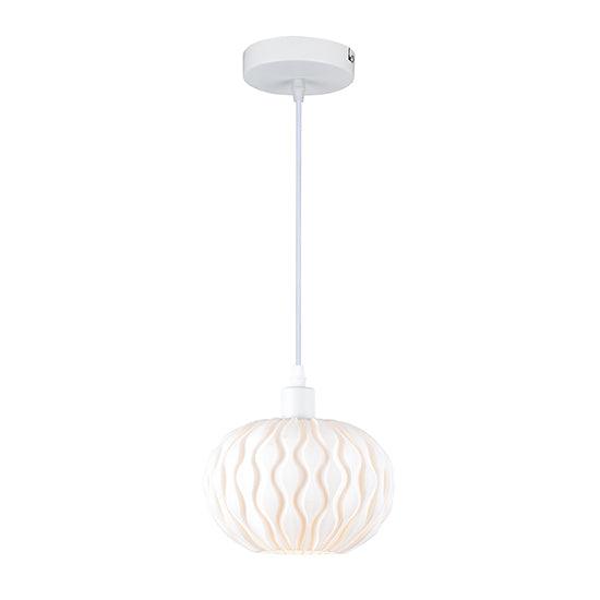 Weavesphere Round Pendant White E27 1x40w - Livestainable.co.za