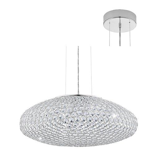 Clemente Large Pendant Chrome - Livestainable.co.za