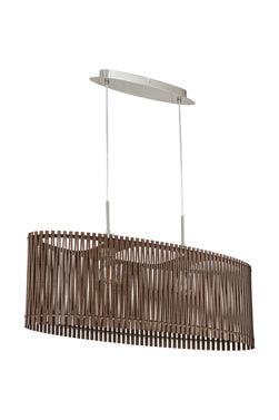 Sendero Pendant Brown Wood - Livestainable.co.za