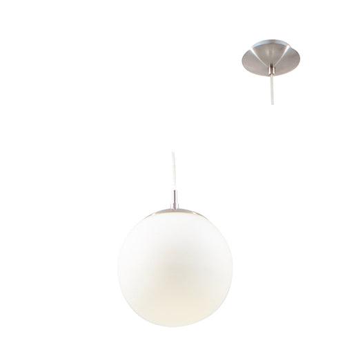 Rondo Pendant 200mm Satin Chrome - Livestainable.co.za