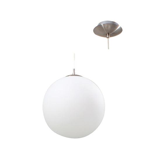 Rondo Pendant 300mm Satin Chrome - Livestainable.co.za