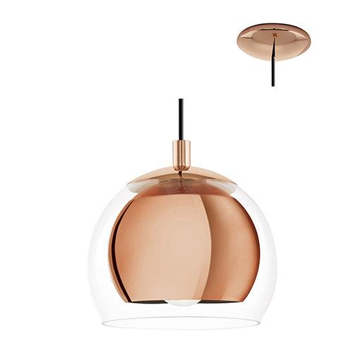 Rocamar 1 Lt Pendant 190mm Copper - Livestainable.co.za