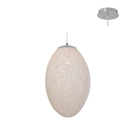 Khoi San Pendant 250mm Cream - Livestainable.co.za