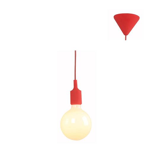 Silicone Pendant Red - Livestainable.co.za