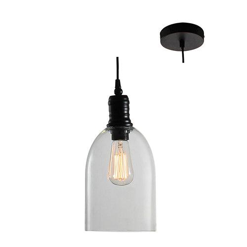 Farmhouse Pendant 155mm Black - Livestainable.co.za