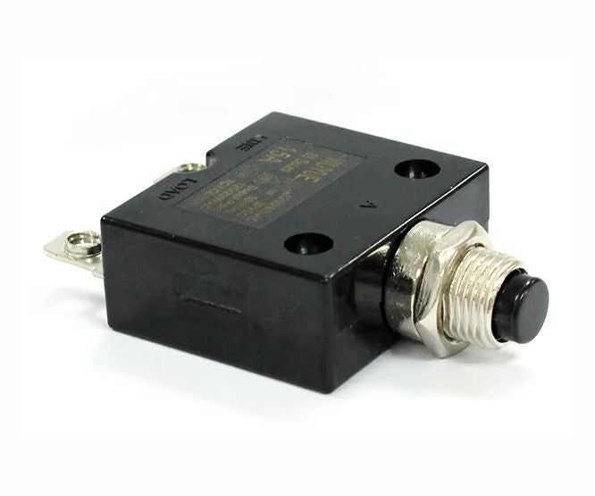 Circuit Breaker P/Mnt 250 Vac 12 A M11 Rnd Nut P6708 F (12 A)