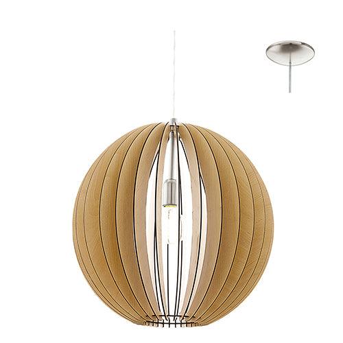 Cossano Pendant 500mm Maple - Livestainable.co.za