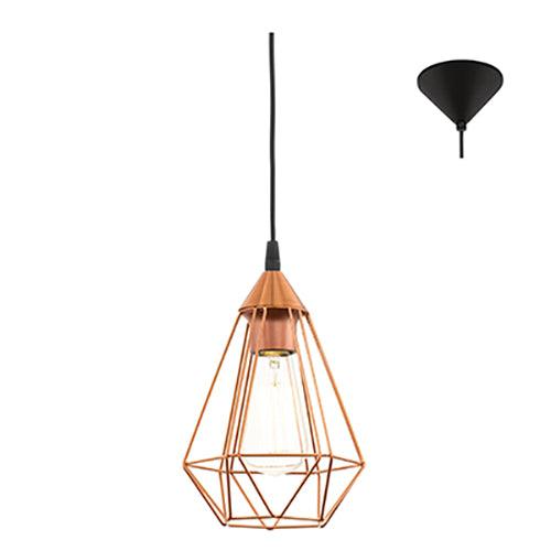 Tarbes Pendant 175mm Copper - Livestainable.co.za