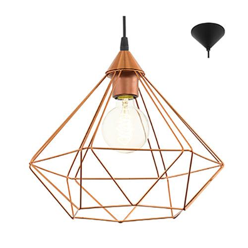 Tarbes Pendant 325mm Copper - Livestainable.co.za