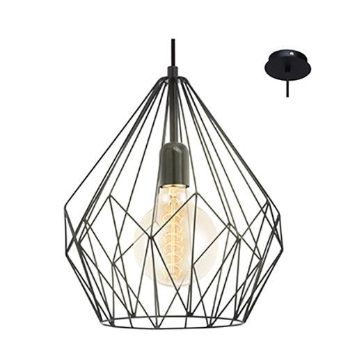 Carlton Pendant 300mm Black - Livestainable.co.za