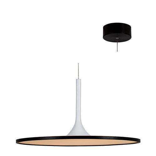 Florence Series 8037 Pendant 610mm White/Black - Livestainable.co.za