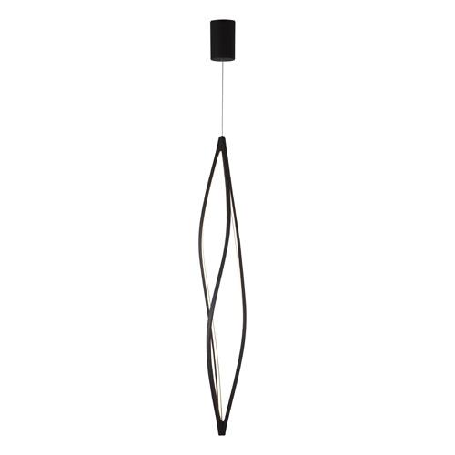 Senna Series 2003 Pendant 250mm Black (Installed Vertically) - Livestainable.co.za