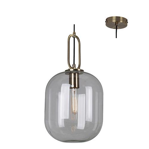 Hallstat Pendant 250mm Clear Glass - Livestainable.co.za