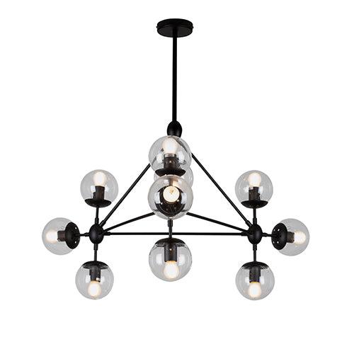 Minsk 10 Lt Pendant 900mm Clear Glass - Livestainable.co.za