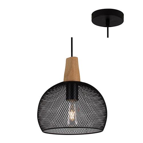 Namada Pendant 220mm Black - Livestainable.co.za