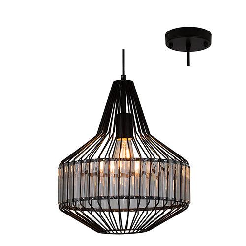 Loren Pendant 320mm Black - Livestainable.co.za