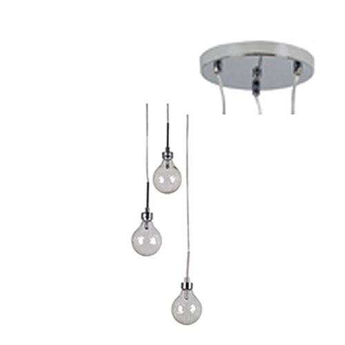 3 Lt Pendant 200mm Chrome - Livestainable.co.za