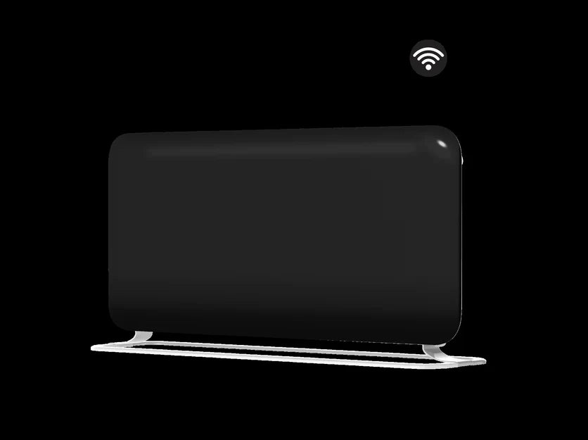 Mill Invisible WiFi panel heater 1500W with dual usage- Black- 4th Gen