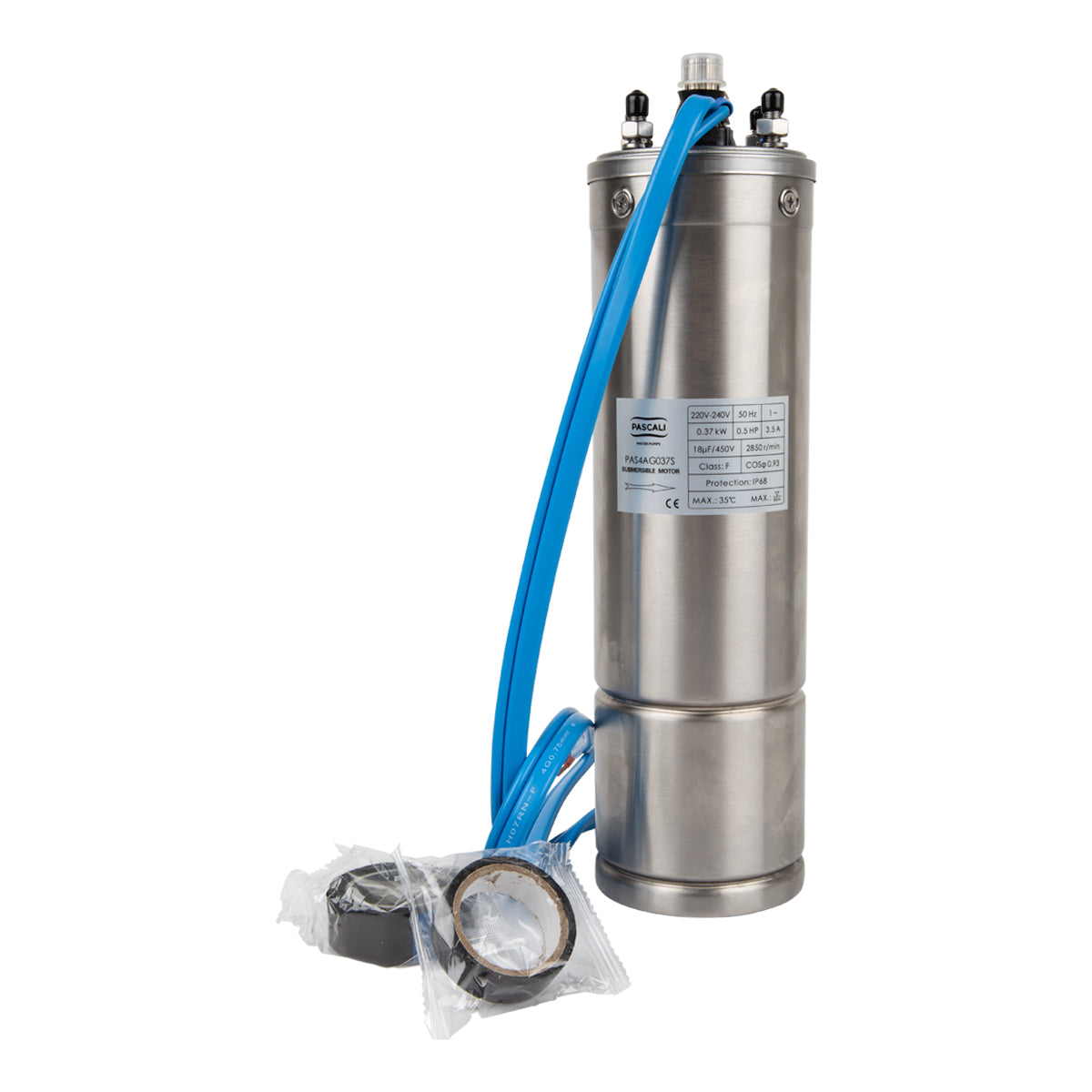 Pascali Motor Submersible 0.37 Kw 230 V