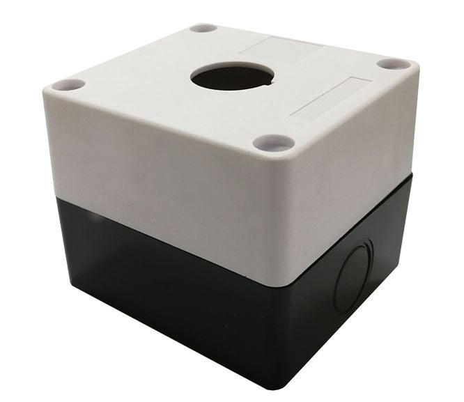 Enclosure 1 Hole 22mm Ip65 Plastic Grey Pb Bx1 22
