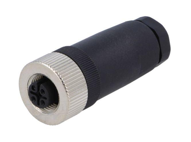 4 W Solder Socket Inline M12 Sensor Connector Pb M12 A 04 P Ff Sl7001 00 A(h) - Livestainable.co.za