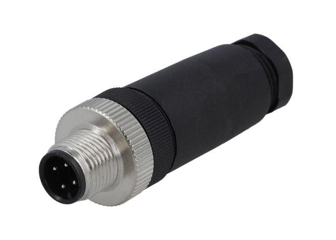 4 W Solder Type Plug Str M12 Sensor Conn Assy Pb M12 A 04 P Mm Sl7001 00 A(h) - Livestainable.co.za