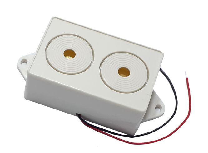 Piezo Siren Dual Tone 24 Vdc 2 Hole 2 Wire Xpb8555 26.28 T24 W - Livestainable.co.za