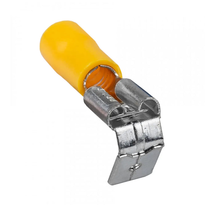 Terminal Pre Insulated Mal+Fem Yellow 6.35mm Stackable Sg57673 Yl