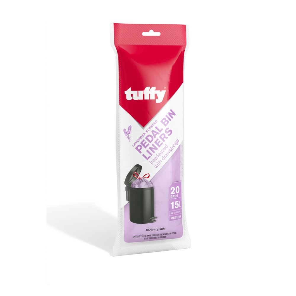 Tuffy Tuffy Lavender 15 L Pedal Bin 20's