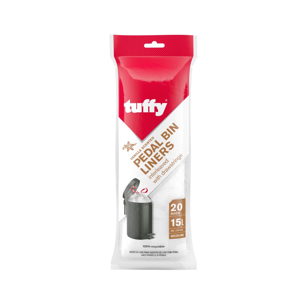 Tuffy Tuffy Vanilla 15 L Pedal Bin 20's