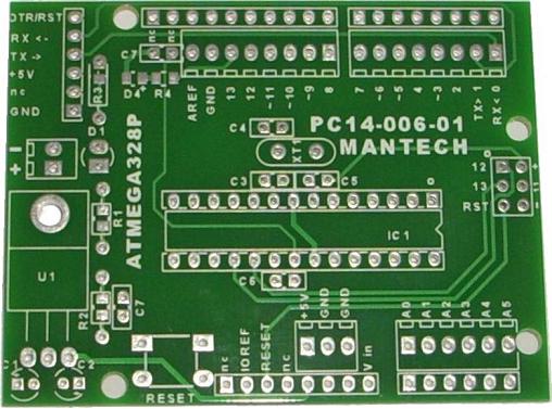 Project Board For Atmega328 P Me 14 006 01 Pc14 006 01