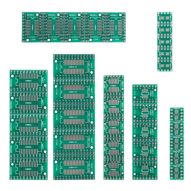 Assortment Of Pcb Converter Boards 35 Pcs/Kit Smd Dil/Sip Pcb Conv 2